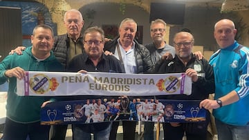 29/11/24 REAL MADRID PEÑA MADRIDISTA EURODIS
Presidentes Peñas del Real Madrid en Valencia