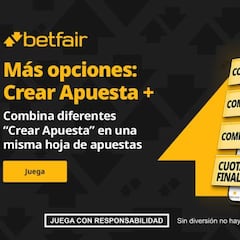 El Crear Apuesta + de Betfair para la jornada 33 de LaLiga EA Sports