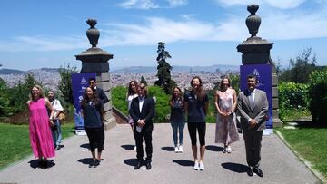 La presentación del Preolímpico.