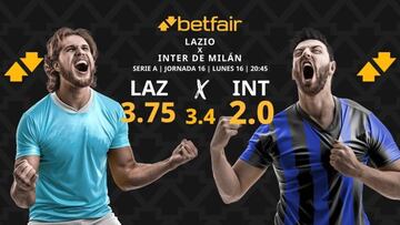 SS Lazio vs. Inter de Milán: horario, TV, pronósticos, estadísticas y clasificación