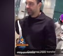 La reacción viral de Xavi al ser sorprendido sin mascarilla en plena pandemia