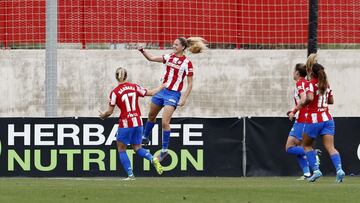 26/03/22 FUTBOL FEMENINO PARTIDO PRIMERA IBERDROLA ATLETICO DE MADRID VALENCIA
 GOL LAIA ALEIXANDRI 1-0 ALEGRIA