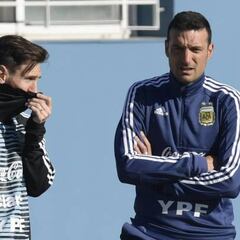 Scaloni: ”Espero que Qatar no sea el último Mundial de Messi”