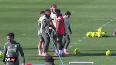 Mbappé mocks Vinicius after winning training challenge