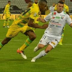 Bucaramanga deja herido al Once Caldas: Lo vence 2-0