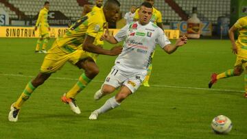 Bucaramanga deja herido al Once Caldas: Lo vence 2-0