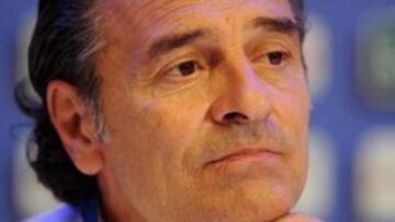 El entrenador italiano Cesare Prandelli