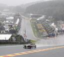 La lluvia podría devolver la leyenda a Eau Rouge