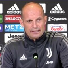 Allegri se muestra exigente con el nivel de la Juventus y los objetivos para la temporada
