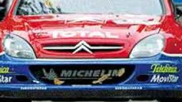 <b>EN LA BRECHA.</B> El madrileño opta de momento al podio.