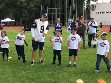 Así fue la primera visita en 2018 de Rams y Chiefs a México