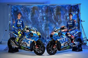 Nuevo motor, evolución del sistema ‘Holeshot’ para la nueva  GSX-RR de Joan Mir y Álex Rins del año 2022.
