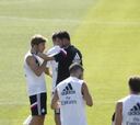 Primer entrenamiento del Real Madrid