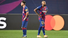 La despedida del Barça a Vidal