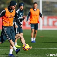 Solari sonríe: Ramos y Keylor se entrenan sin problemas
