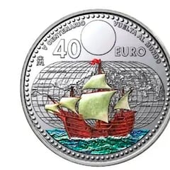 España lanza una exclusiva moneda de 40 euros