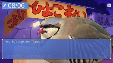 Captura de pantalla - Hatoful Boyfriend (OSX)