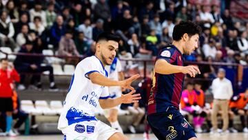 Partido entre Manzanares y Levante en la primera vuelta de la temporada 2022/2023.