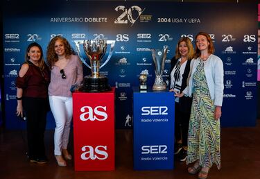 AS y SER celebran los 20 años del Doblete del Valencia