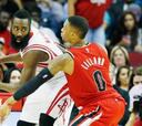James Harden se venga de Portland a lo grande: 44 puntos