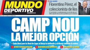 Prensa de Barcelona: Negativa del Madrid a ceder el Bernabéu