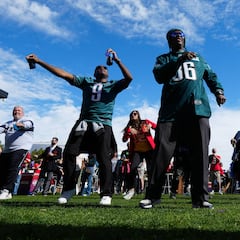 The difference between Chiefs and Eagles fans