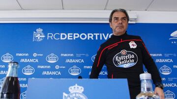 Natxo González es optimista con el Deportivo