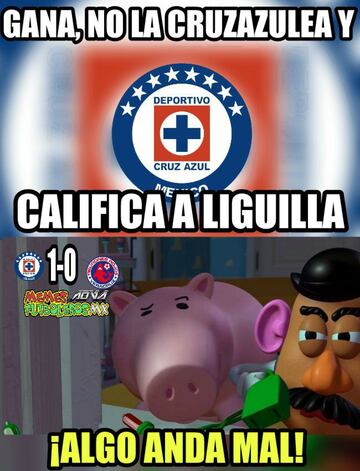 América ganó y Cruz Azul se lleva el bullying de los memes