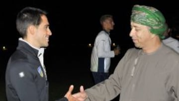 Alberto Contador, en Omán.