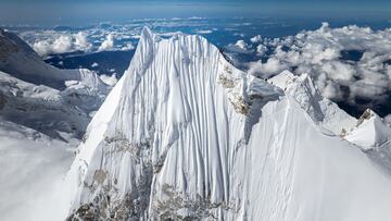 Foto desde la cumbre del Manaslu