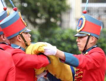 Delegación colombiana ya porta la bandera para Río 2016