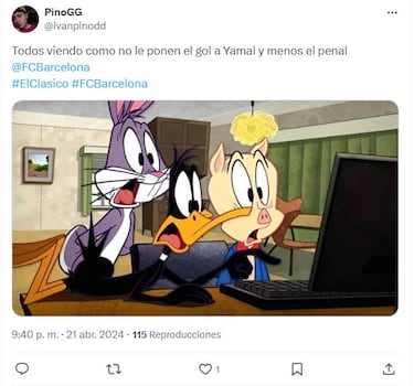 La derrota del Barcelona, protagonista de los memes de la jornada