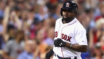 Jackie Bradley Jr. no consigui&oacute; ni un solo hit en sus cuatro apariciones en el plate.