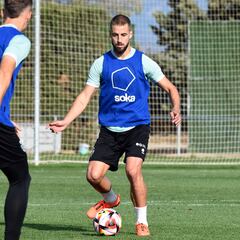 Jorge Pulido: “Ojalá estuviésemos nosotros donde está el Zaragoza”