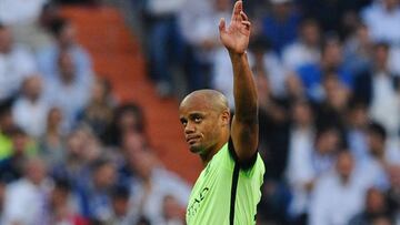 Kompany, ante el Real Madrid.