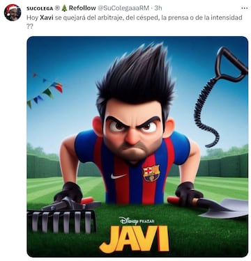 Rodrygo, Xavi y el Barça protagonistas de los memes de la jornada