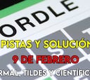 Wordle en español y tildes para el reto de hoy 9 de febrero: pistas y solución