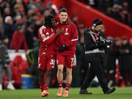 Jeremie Frimpong y Florian Wirtz.