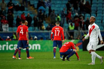 ¡Fin al sueño del Tricampeonato! Las postales del duelo Chile-Perú