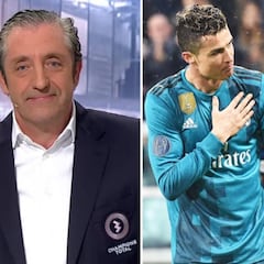 Josep Pedrerol se rinde a Cristiano Ronaldo y lanza un dardo a Matías Prats