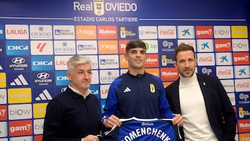 13/02/24 
REAL OVIEDO
PRESENTACION NUEVO JUGADOR
SANTIAGO HOMENCHENCO


