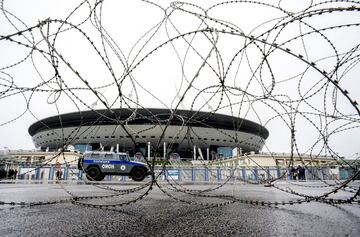 Russian security forces prepare for potential World Cup trouble