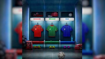 Canadá, USA y México, cada uno tendrá su propio ícono.