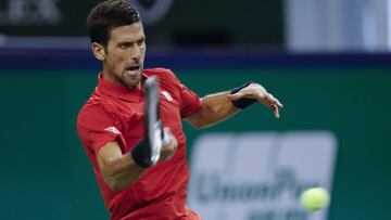 Djokovic alaba a Bautista tras su derrota en Shanghai