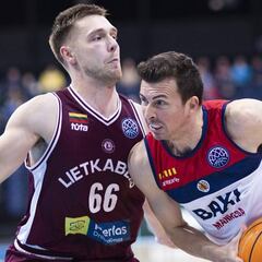 El Baxi Manresa pierde el liderato en Lituania ante el Lietkabelis