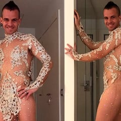 David Muñoz parodia a Cristina Pedroche en las Campanadas