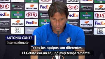 Tantas veces vilipendiado, llega Conte y suelta esto sobre el Getafe: desde todo un Inter