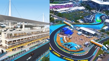 No te pierdas la vista aérea de la pista del Gran Premio de Miami de la Formula 1