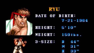 Ryu de Street Fighter cumple hoy 50 años