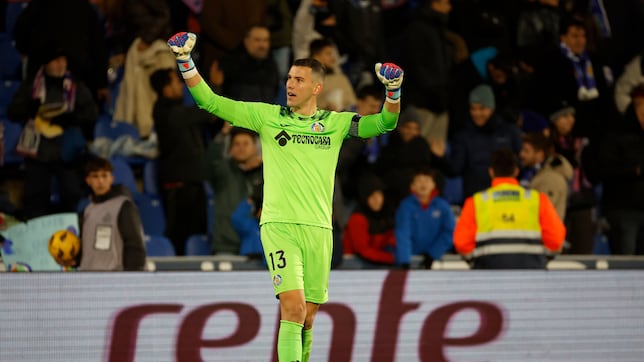 David Soria, un seguro de vida en el Getafe